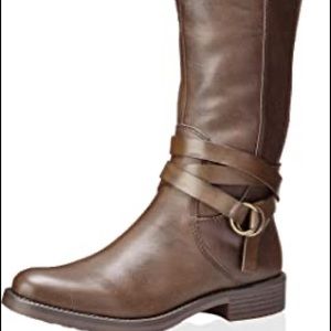 Kenneth Cole Leather riding Boots